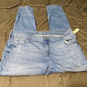 Old Navy rockstar super skinny Blue jeans size 18 New NWT